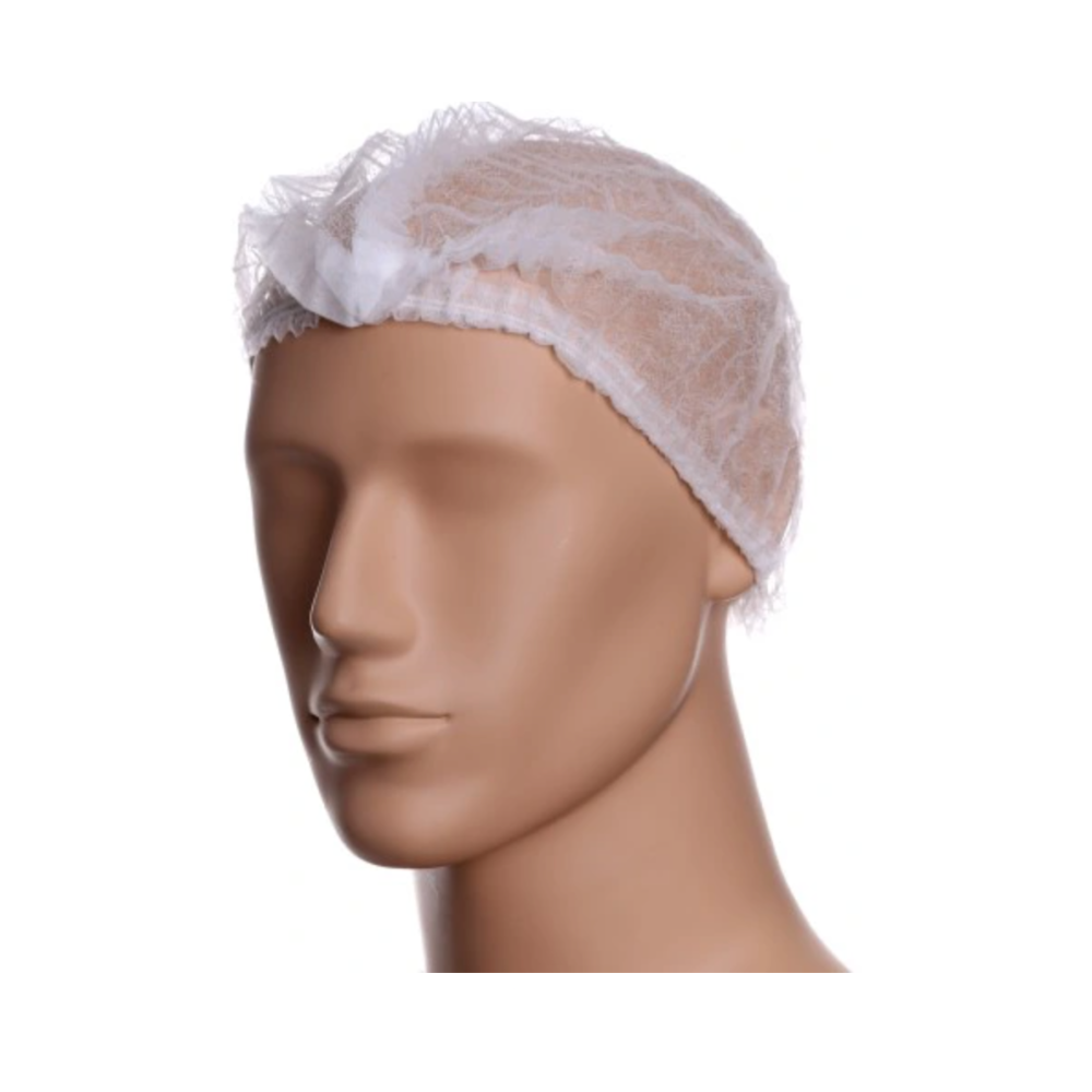 Non-Woven disposable cap PP, 100pcs - одноразовые шапочки (PA180005)