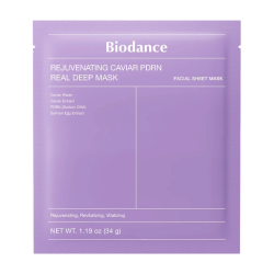 BIODANCE Biodance Rejuvenating Caviar PDRN Real Deep mask - Инновационная гидрогелевая маска с экстракта черной икры и PDRN, 34g.