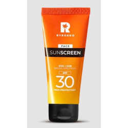 BYROKKO Face Sunscreen SPF 30 - Солнцезащитный крем для лица, 50ml