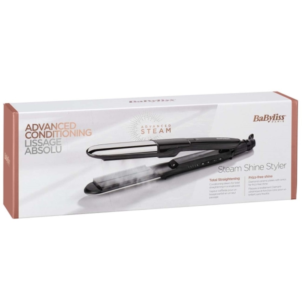 Выпрямитель для волос BaByliss Steam Shine ST496E