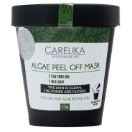 CARELIKA Algea Peel Off Mask Tea Tree Oil - Пластифицирующая маска с маслом чайного дерева, 25gr.