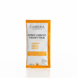 CARELIKA Amber Carboxy Therapy Mask - Омолаживающая маска для лица с эффектом карбокситерапии, 20gr.