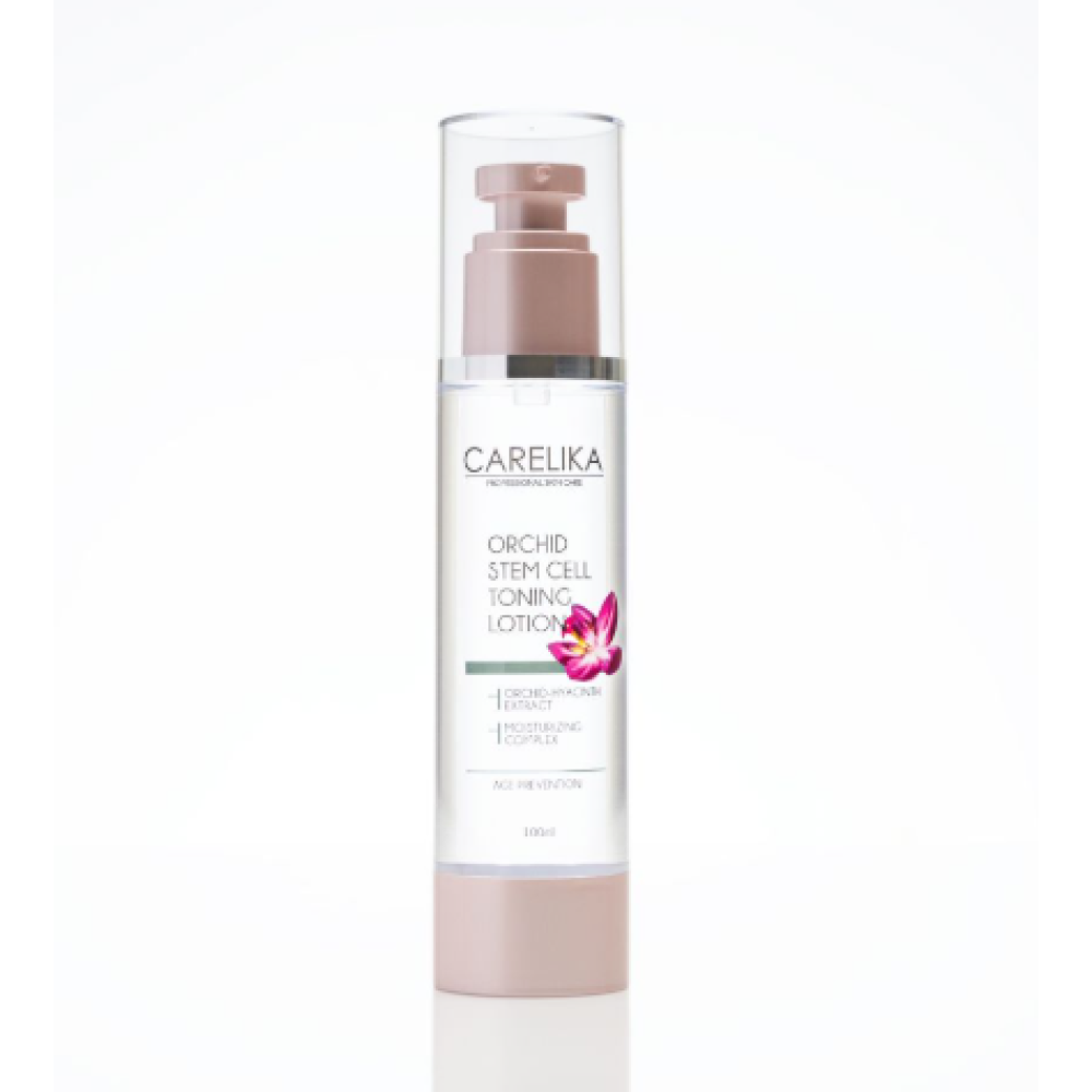 CARELIKA Orchid Stem Cell Toning Lotion - Тонизирующий лосьон со стволовыми клетками орхидеи, 100ml (CPOSCTL100)