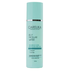 CARELIKA Jelly Micellar Water with Aloe Vera - Мицеллярная вода для лица с легкой гелевой структурой, 200ml