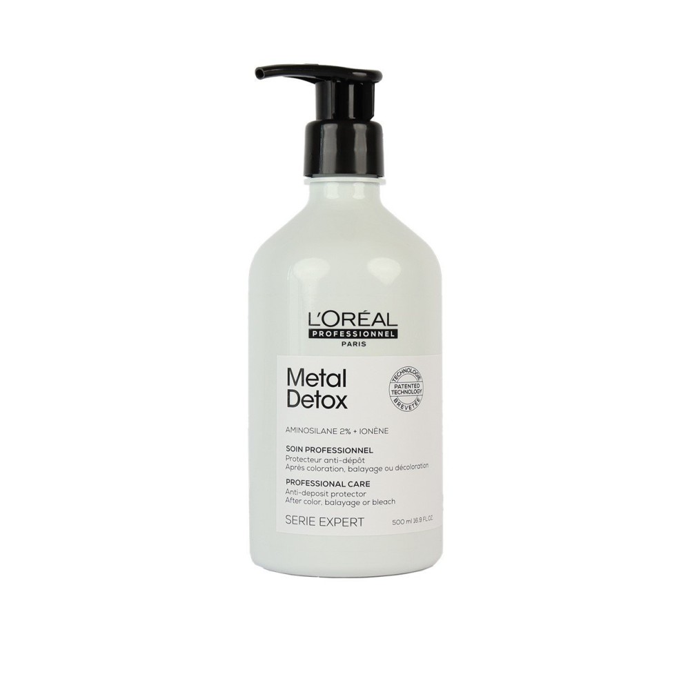 L'Oreal Professionnel Serie Expert Metal Detox protector - Профессиональный уход за волосами для очищения от металлов, 500ml (E3548800)