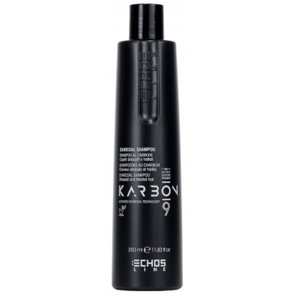 ECHOSLINE KARBON 9 Charcoal shampoo - Угольный шампунь, 350 мл