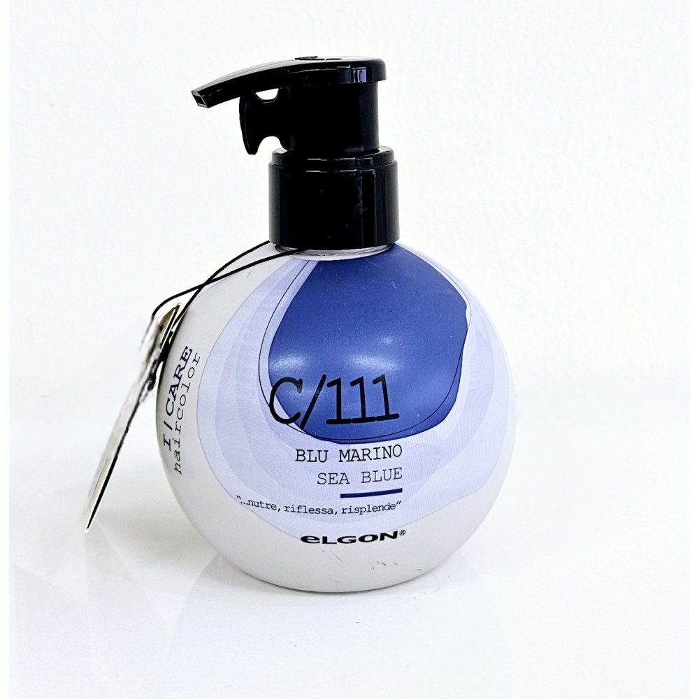 ELGON I CARE haircolor - Окрашивающий крем-кондиционер, C/111, SEA BLUE (elgon-c-111)
