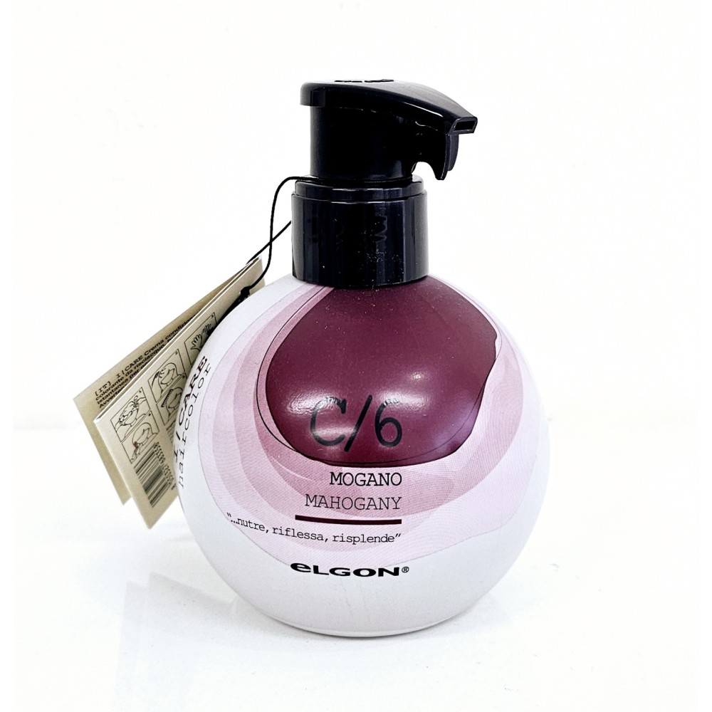 ELGON I CARE haircolor - Окрашивающий крем-кондиционер, C/6, MAHOGANY (elgon-c-6)