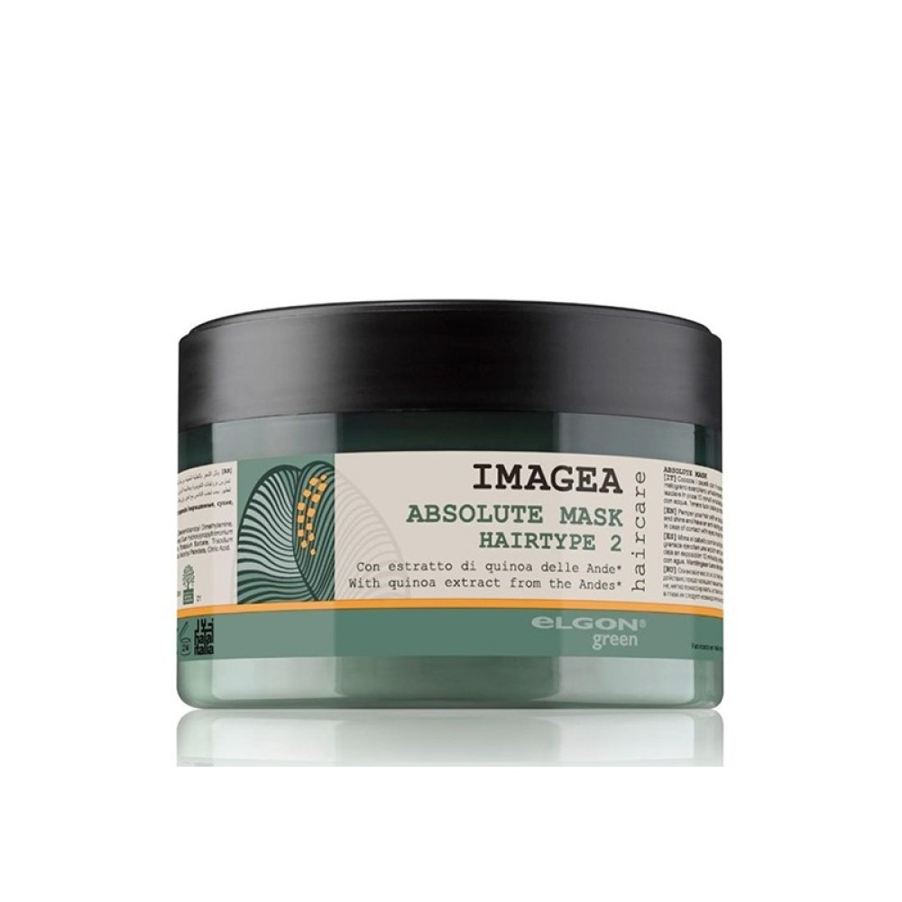 ELGON Imagea Absolute Mask - Маска для химически обработанных, окрашенных, осветленных и пористых волос, 200ml (elgon-mask)
