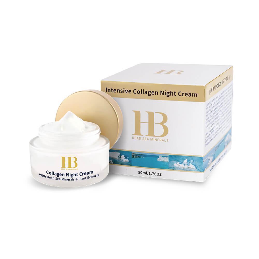 HEALTH&BEAUTY Intensive Collagen Night Cream - Интенсивный ночной крем для лица с коллагеном (H&B00123)