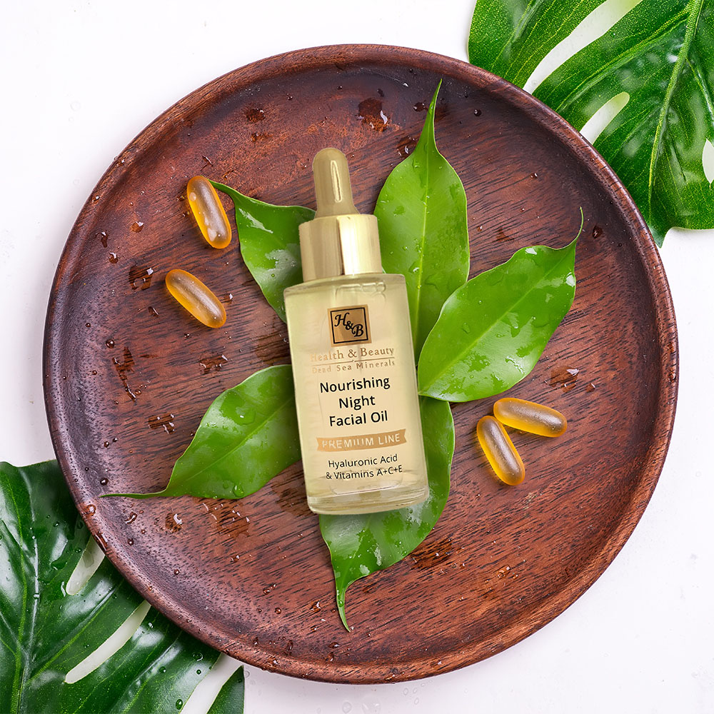 HEALTH&BEAUTY Nourishing night Facial oil - Питательная ночная сыворотка для лица, 40ml (HB-oil)