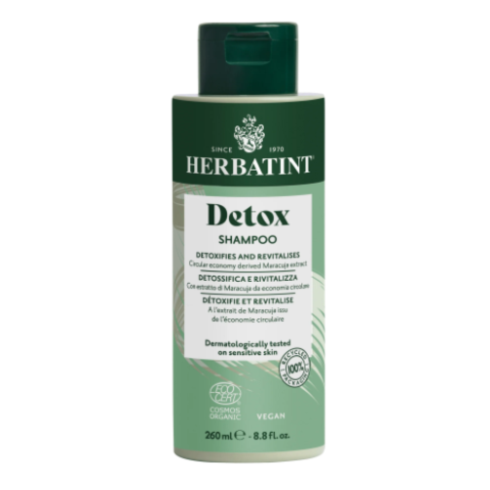 HERBATINT DETOX Shampoo - Детокс-шампунь, 260ml (HERB-detox-sh)