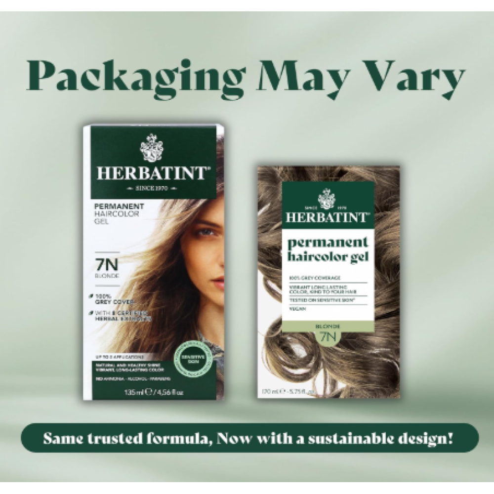 HERBATINT гель-краска для волос на растительной основе - 7N (блонд) (Herbatint7N)