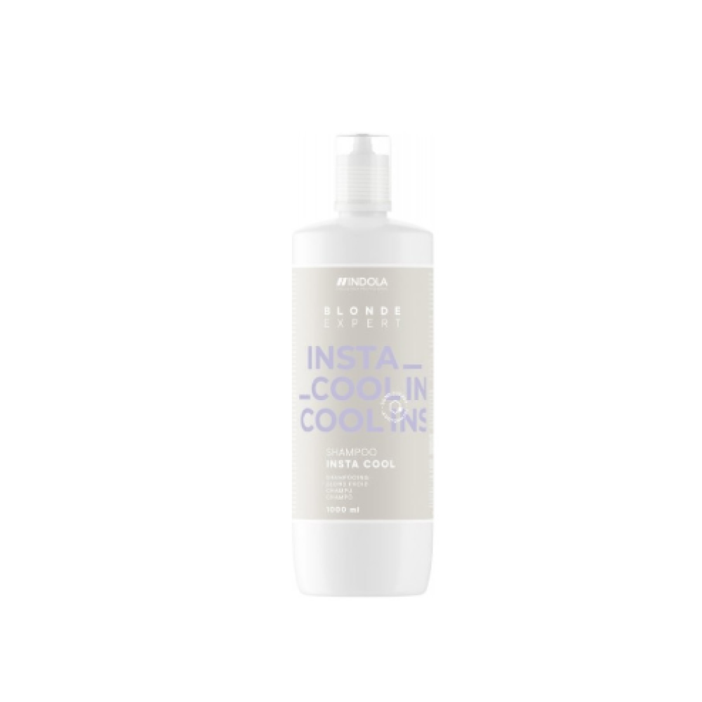 INDOLA BLONDE EXPERT Insta Cool shampoo - Оттеночный шампунь для холодного блонда, 1000ml (NHKA101)