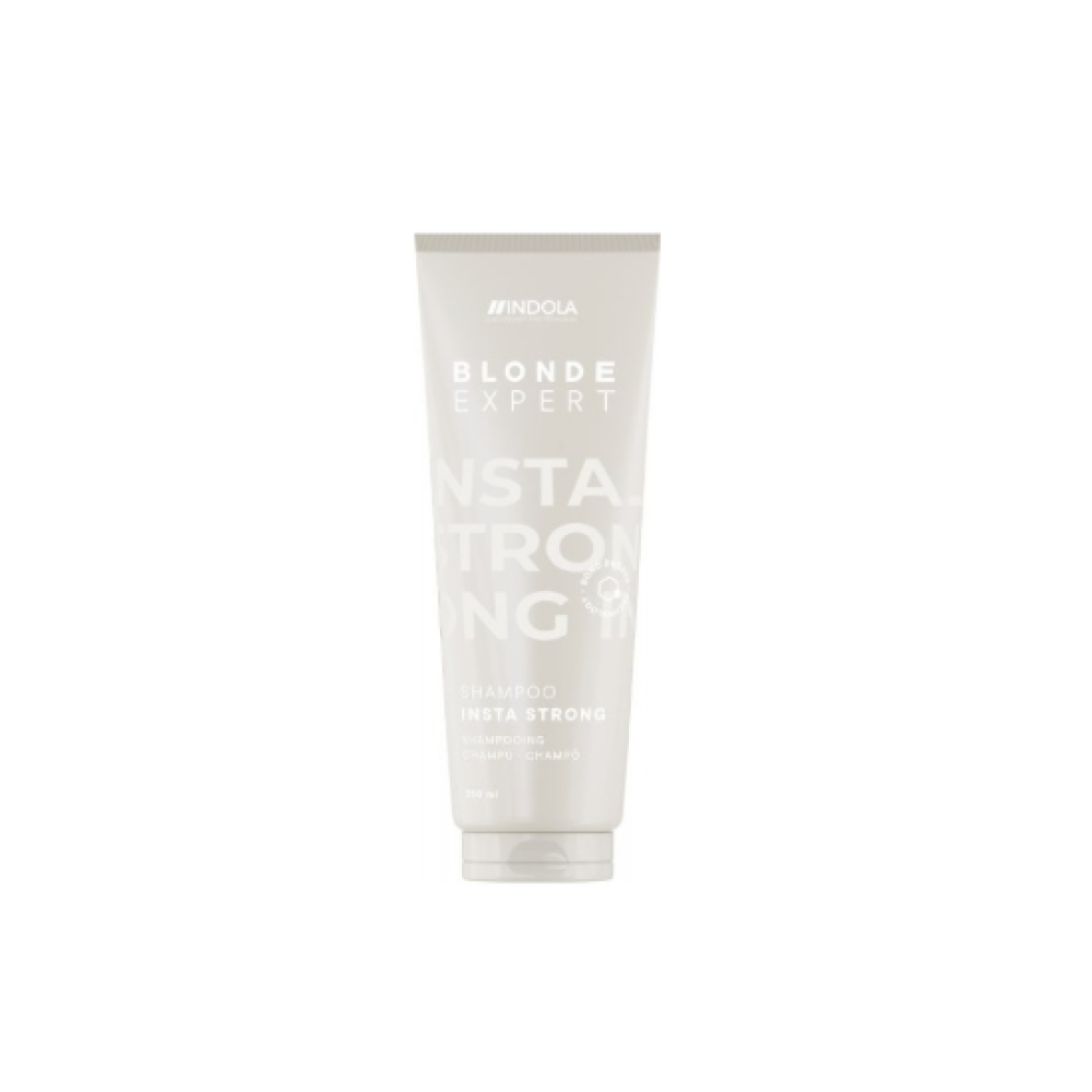 INDOLA BLONDE EXPERT Insta Strong shampoo - Укрепляющий шампунь для осветленных и окрашенных волос, 250ml (NHKA107)