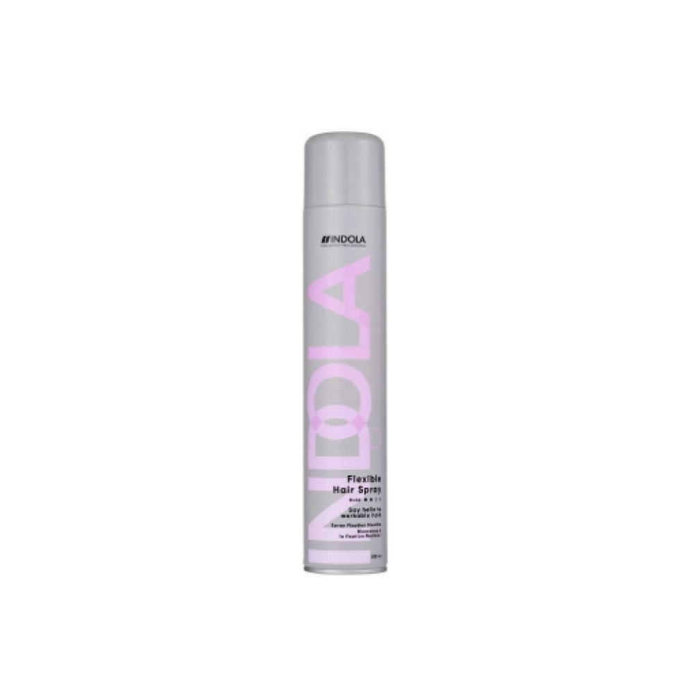 INDOLA STYLE Flexible Hair Spray - Лак для волос эластичной фиксации, 500ml (NHK4888)
