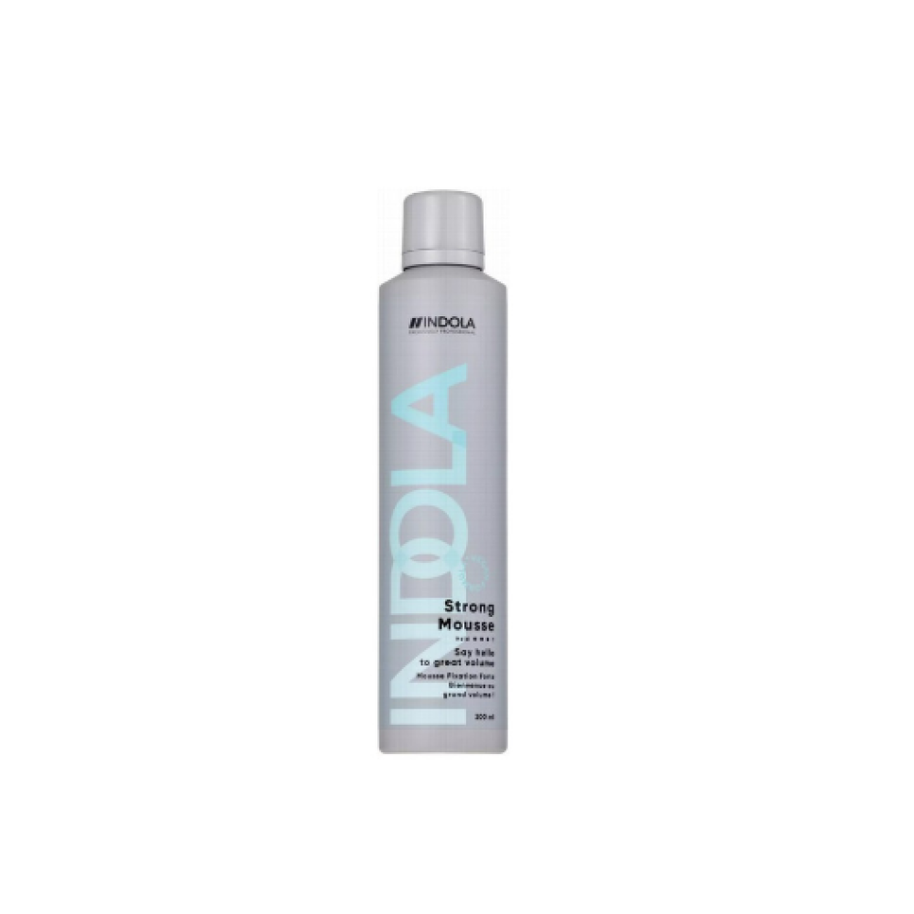 INDOLA STYLE Strong Mousse - Мусс для волос сильной фиксации, 200ml (NHK4890)