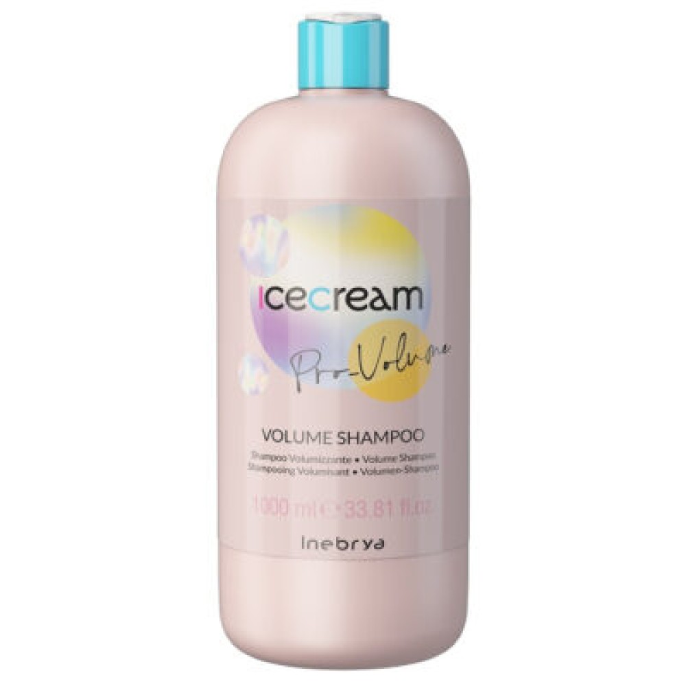 Inebrya Ice Cream Pro-Volume Shampoo - Шампунь для объёма волос, 1000ml
