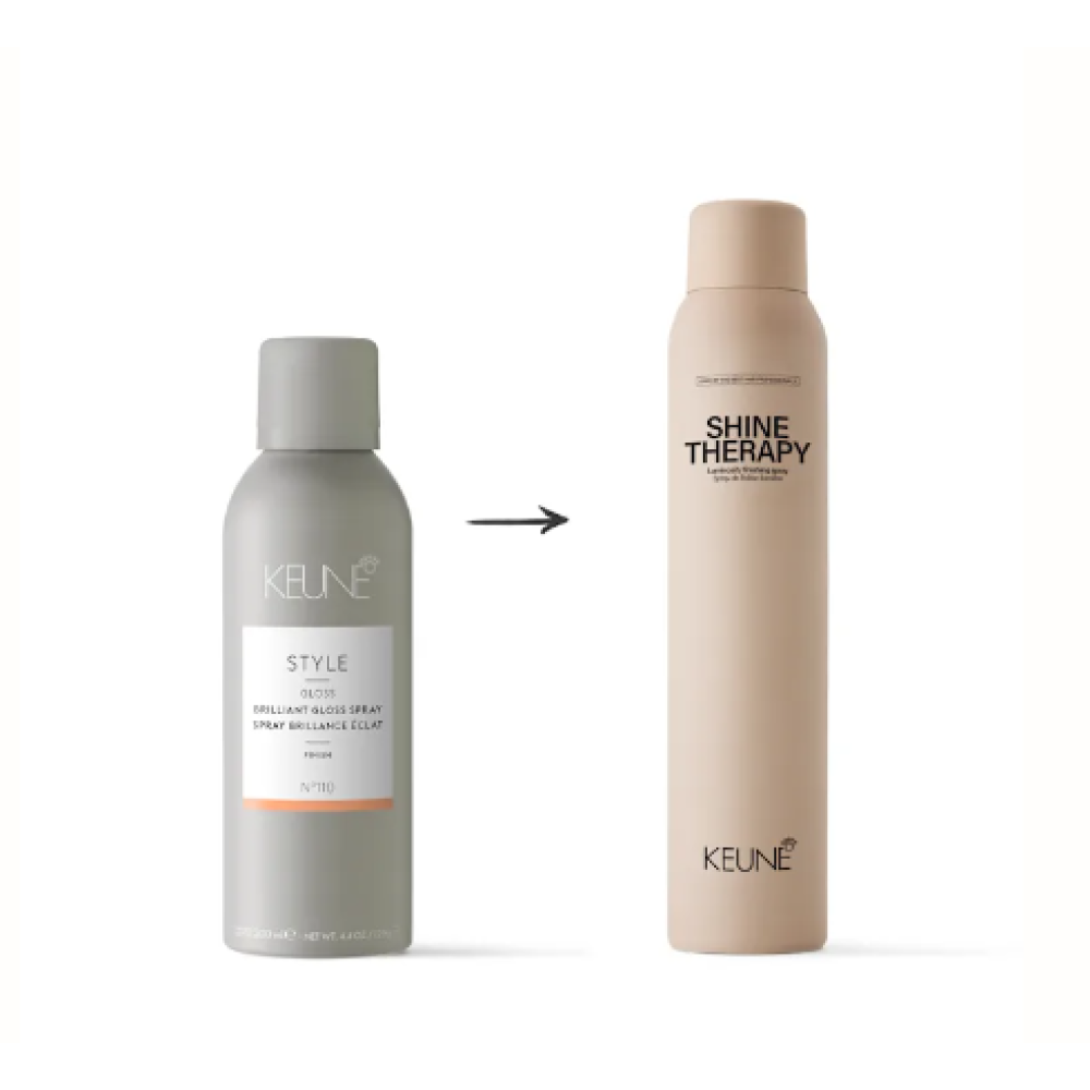 KEUNE Style SHINE THERAPY - Блеск-спрей для волос аэрозольный, 200ml (27479)