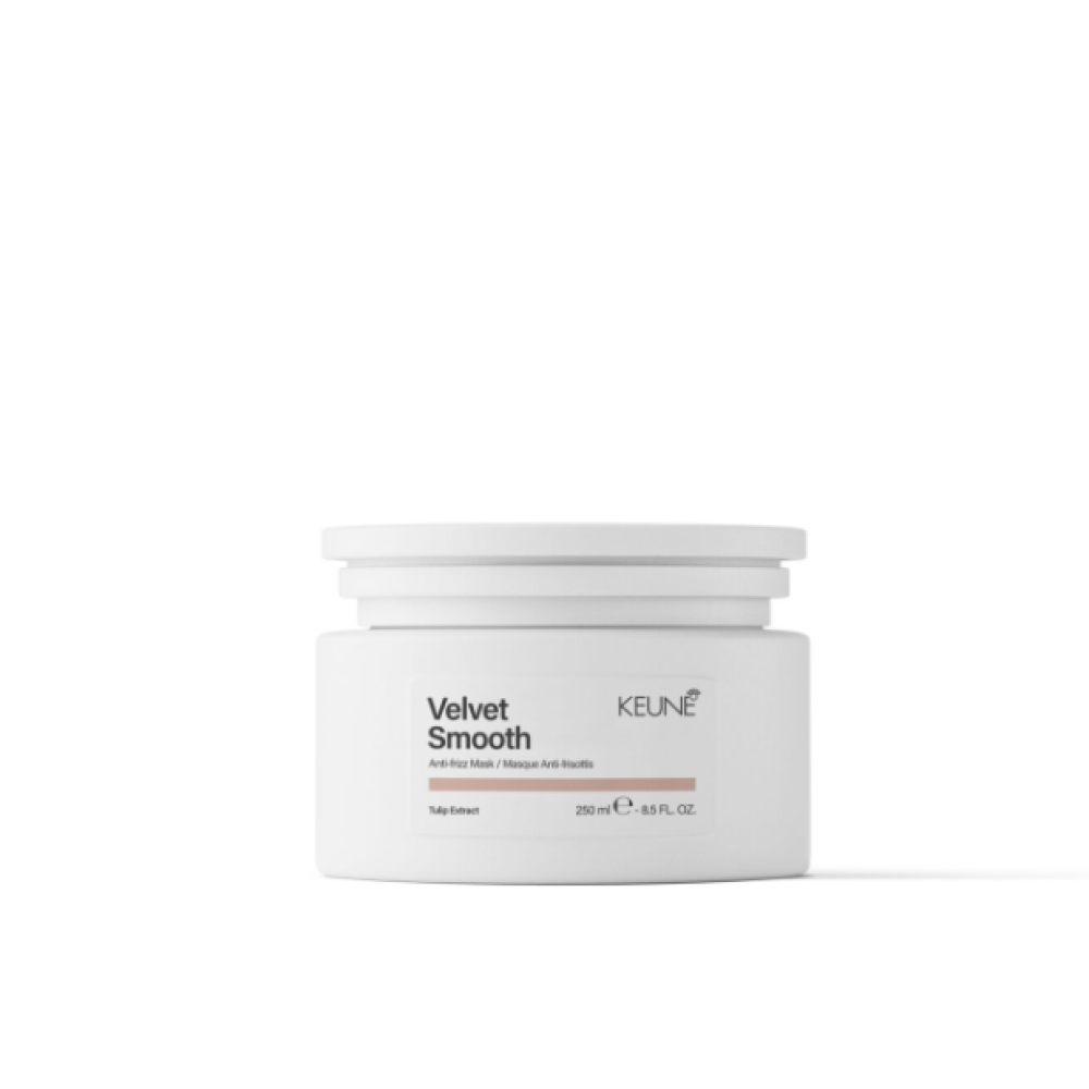 KEUNE Velvet Smooth Anti-frizz Mask - Разглаживающая маска для волос, 250ml (63310343)