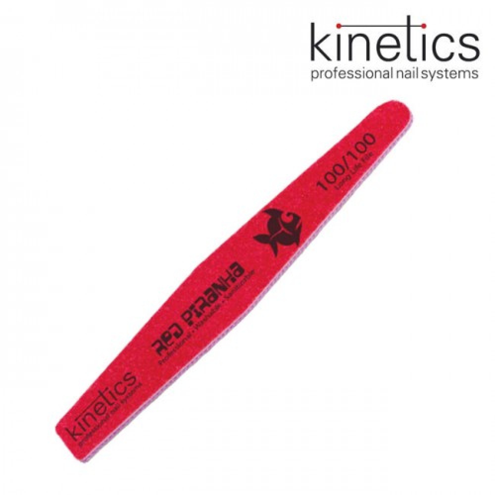 Пилочка для ногтей Kinetics RED PIRANHA 100/100 (KF100)
