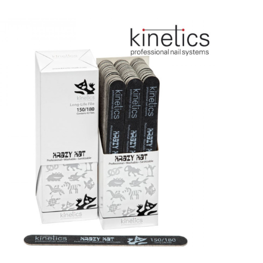 Пилочка для ногтей Kinetics Krazy Kat 150/180 (KFKK)