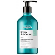 L'Oreal Professionnel Serie Expert Scalp Advanced Anti-Oiliness Shampoo - Профессиональный очищающий шампунь для склонных к жирности волос, 500ml