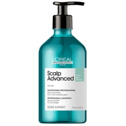 L'Oreal Professionnel Serie Expert Scalp Advanced Anti-Oiliness Shampoo - Профессиональный очищающий шампунь для склонных к жирности волос, 500ml