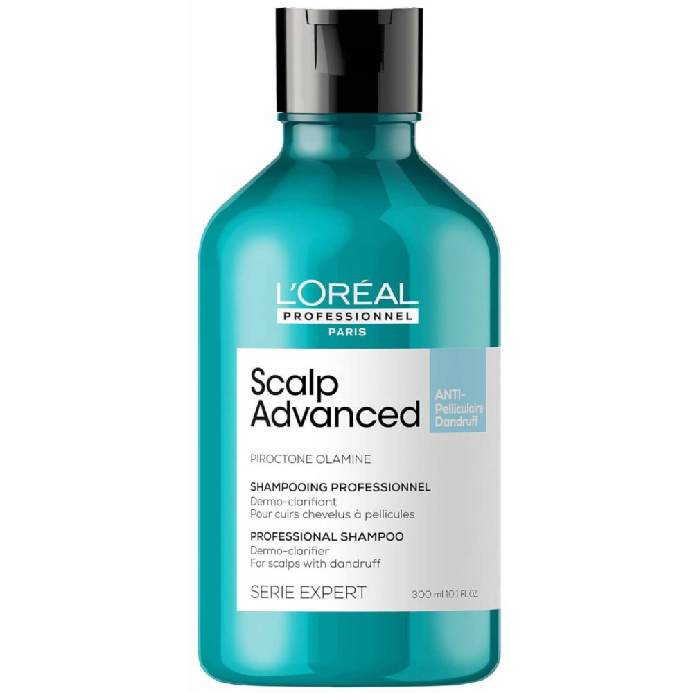 L'Oreal Professionnel Serie Expert Scalp Advanced Anti-Pelliculaire Dandruff Shampoo - Профессиональный дерморегулирующий шампунь против перхоти, 300ml