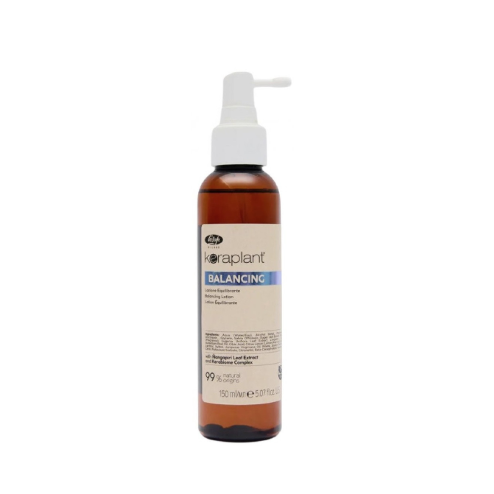 Lisap Milano Keraplant Balancing lotion - Балансирующий лосьон для жирной кожи головы, 150ml (220078)