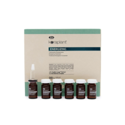 Lisap Milano Keraplant Energizing treatment - Укрепляющий интенсивный концентрат против выпадения волос, 6x8ml