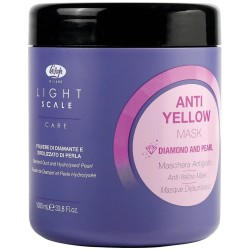Lisap Milano Anti-yellow Light Scale Mask - Маска для осветленных, мелированных и седых волос, 1000ml