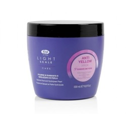 Lisap Milano Anti-yellow Light Scale Mask - Маска для осветленных, мелированных и седых волос, 500ml