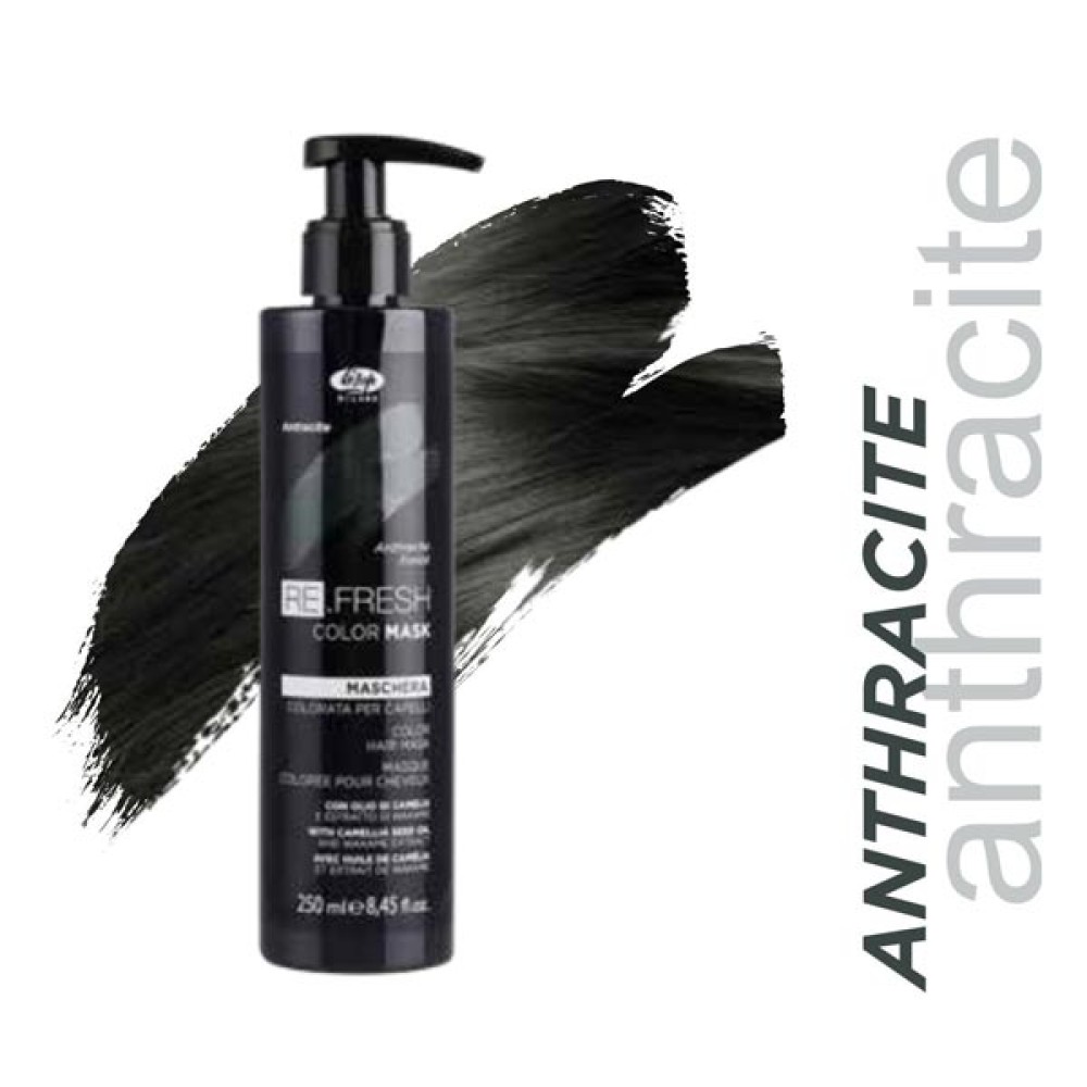 Lisap Milano Re.Fresh Color Mask - Тонирующая маска для волос, ANTRACITE (50020010)