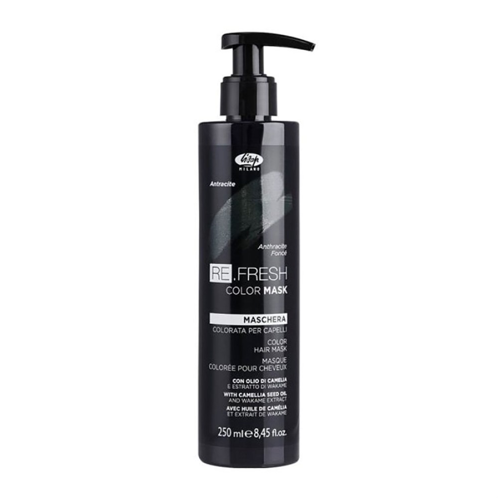 Lisap Milano Re.Fresh Color Mask - Тонирующая маска для волос, ANTRACITE (50020010)