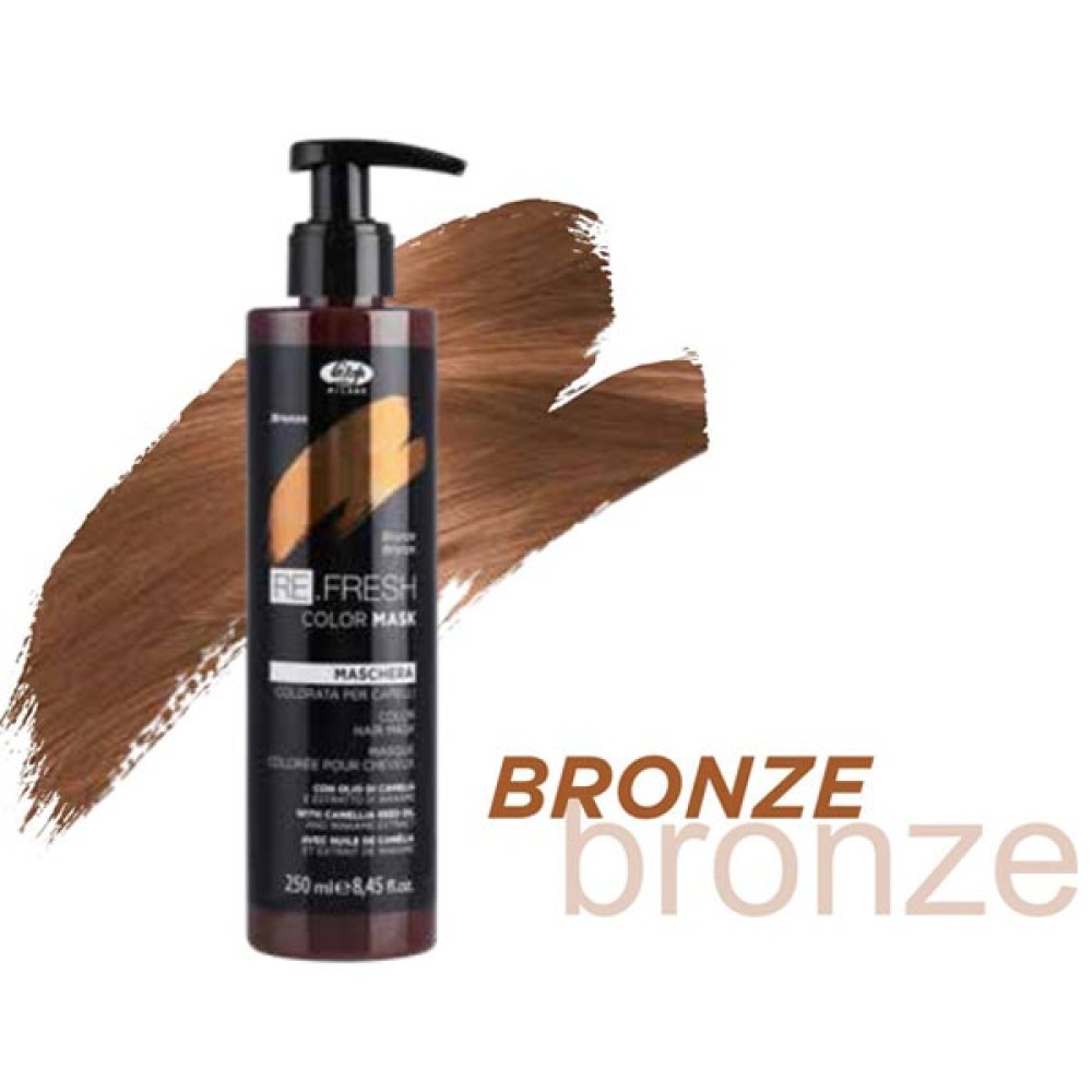 Lisap Milano Re.Fresh Color Mask - Тонирующая маска для волос, BRONZE (50040018)