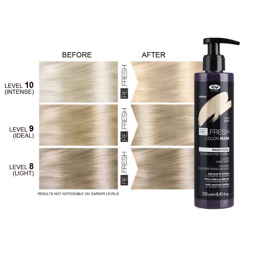 Lisap Milano Re.Fresh Color Mask - Тонирующая маска для волос, SAND (50130016)