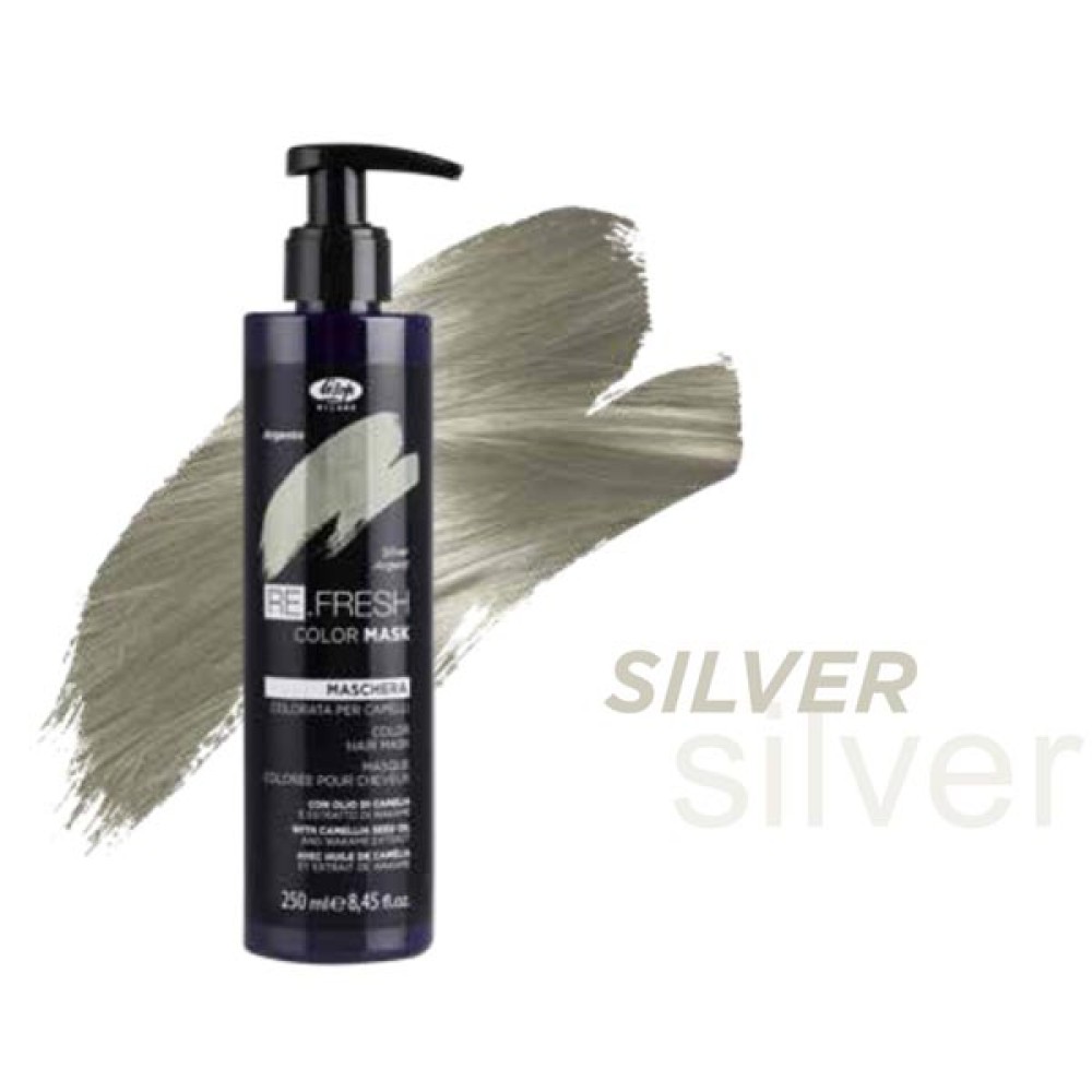 Lisap Milano Re.Fresh Color Mask - Тонирующая маска для волос, SILVER (50010011)