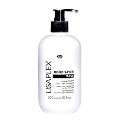 Lisap Lisaplex Bond Saver Mask - Увлажняющая и питательная маска для волос, 500ml