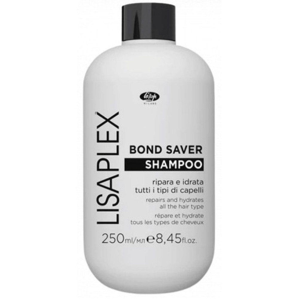Lisap Lisaplex Bond Saver Shampoo - Восстанавливающий шампунь для всех типов волос, 250ml (101460)