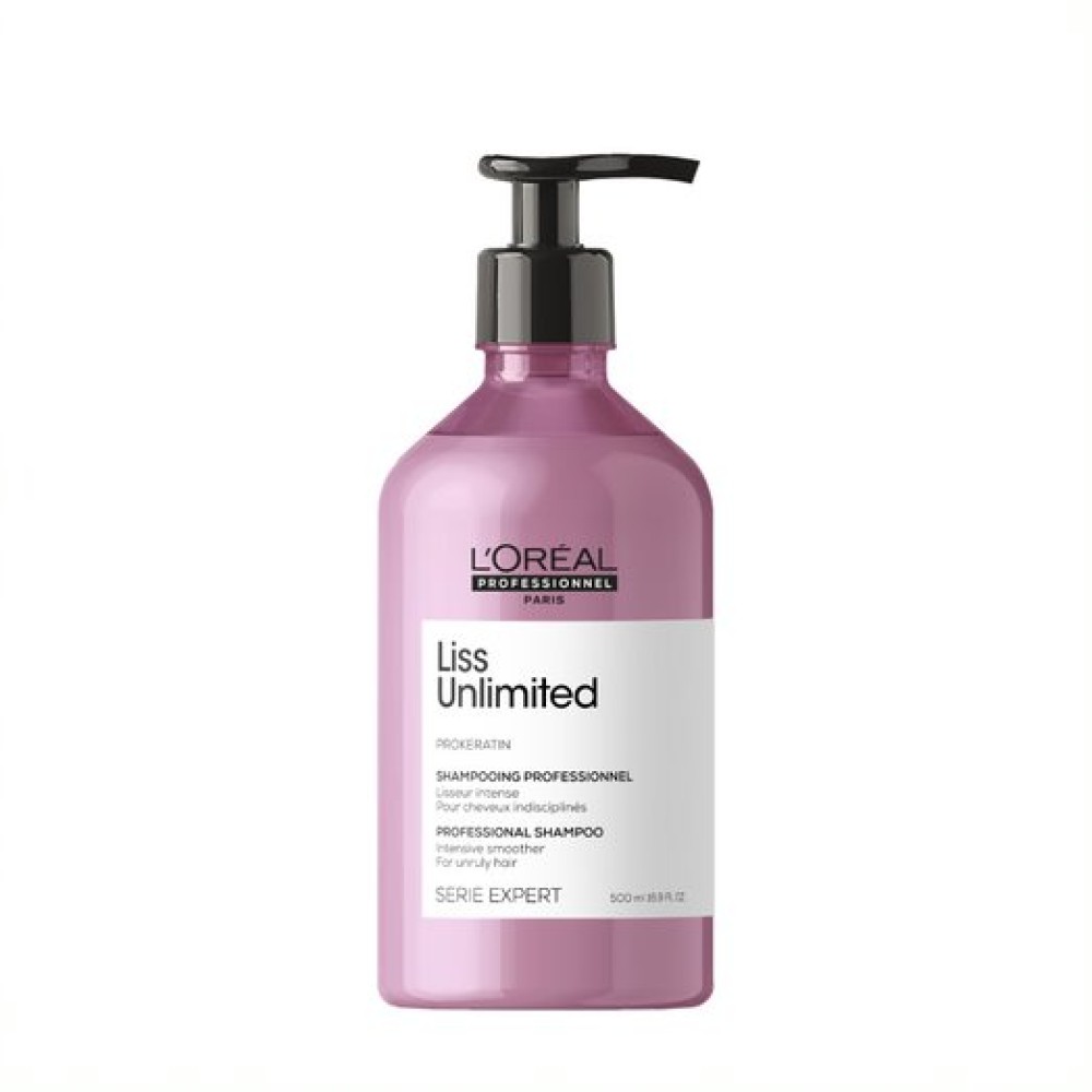 L'Oreal Professionnel Serie Expert Liss Unlimited Shampoo - Разглаживающий шампунь для сухих и непослушных волос, 500ml (75877)
