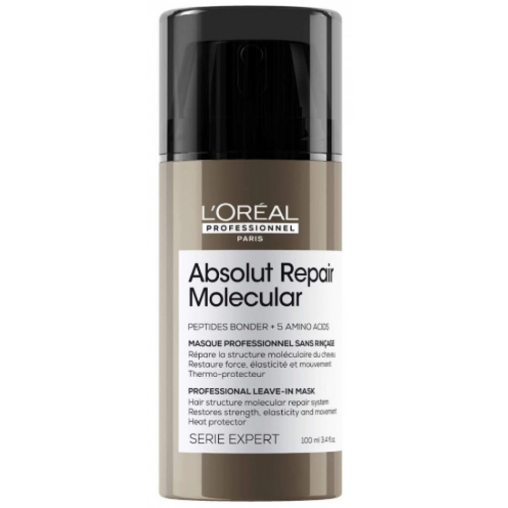 L'Oreal Professionnel Serie Expert Absolut Repair Molecular Leave-in Mask - Несмываемая маска для молекулярного восстановления структуры поврежденных волос, 100ml (3474637153496)