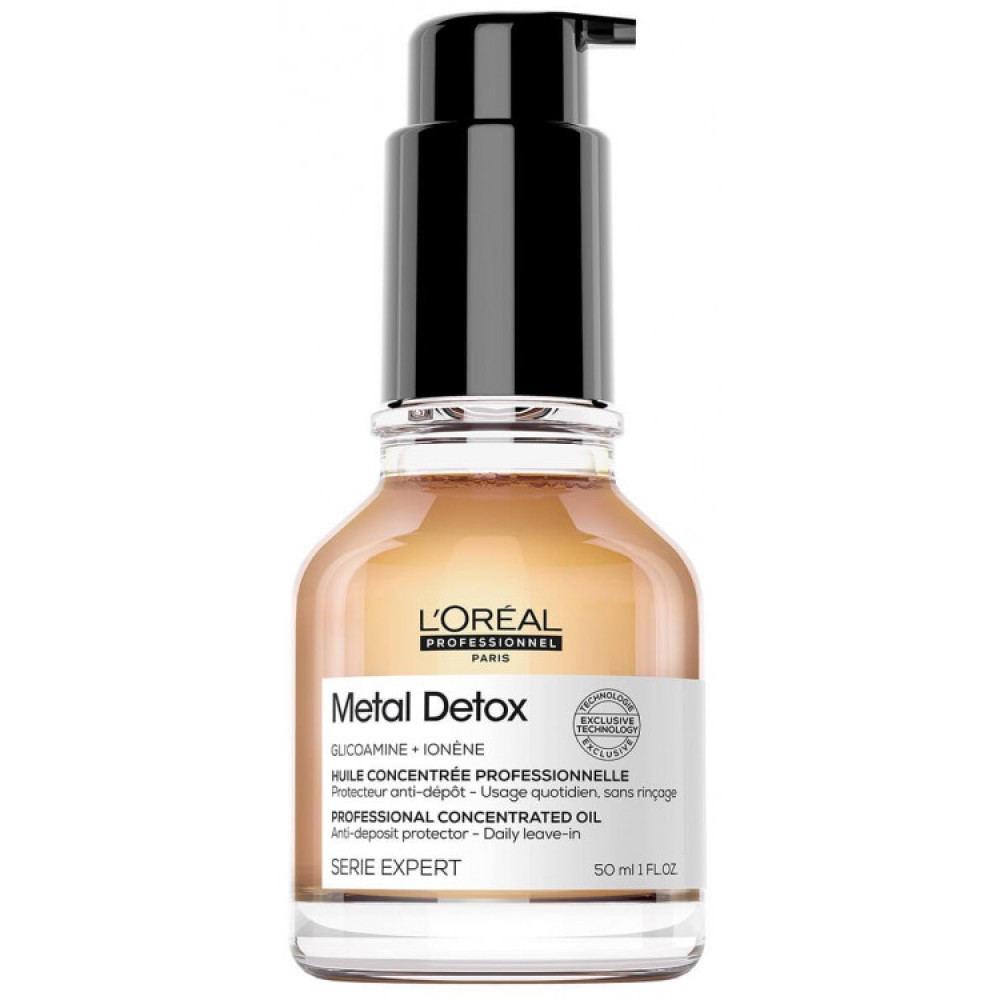 L'Oreal Professionnel Serie Expert Metal Detox Oil - Масло-концентрат для восстановления окрашенных волос, 50ml (1462595)