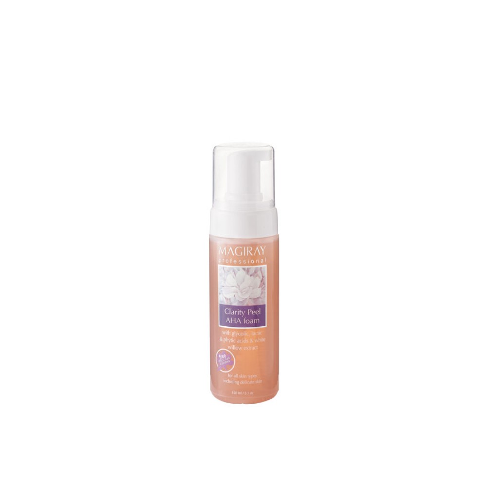MAGIRAY Clarity Peel AHA Foam - Отшелушивающая пена для лица с AHA для всех типов кожи