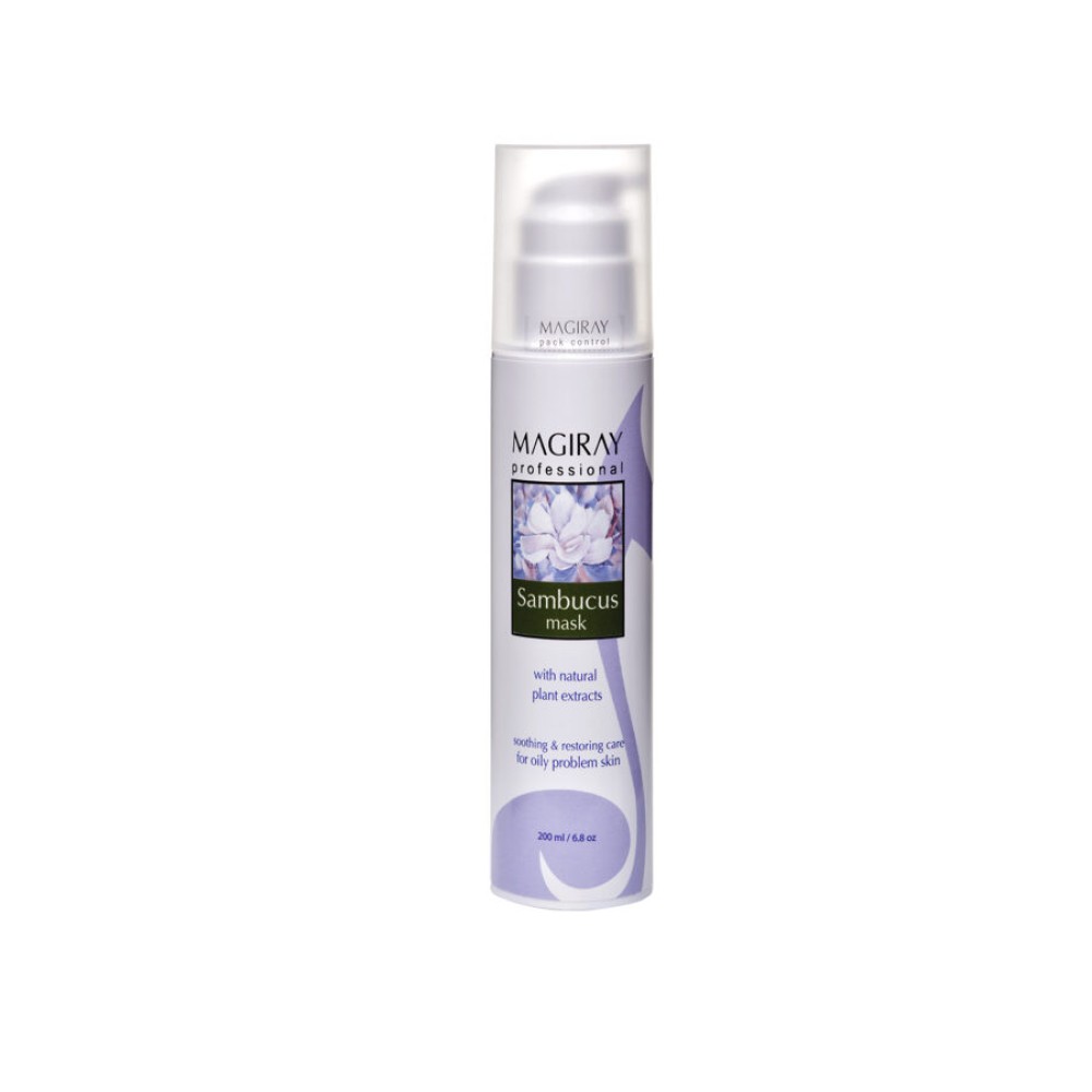 MAGIRAY Sambucus mask - Успокаивающая маска для проблемной кожи, 200ml (920025)