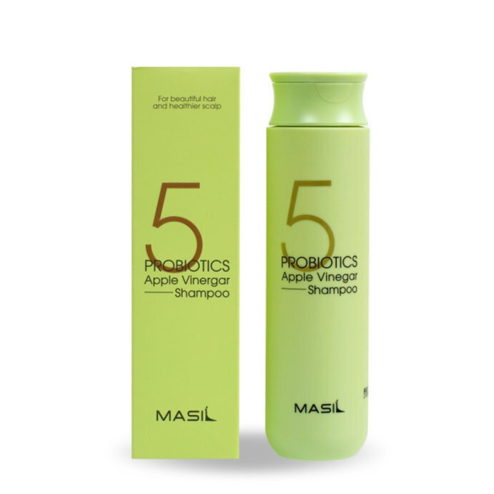 MASIL 5 Probiotics Apple Vinegar Shampoo - Шампунь с пробиотиками и яблочным уксусом, 300ml