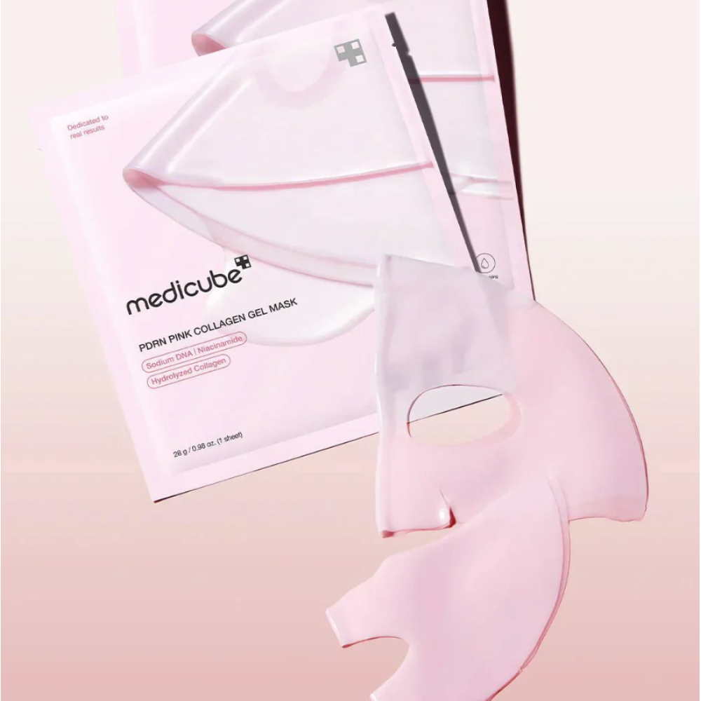 MEDICUBE PDRN Pink Collagen Gel Mask - Гелевая маска для упругости и сияния кожи (108046/474873)