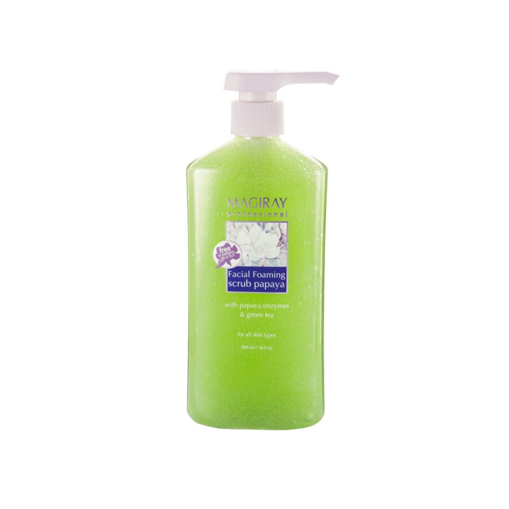 MAGIRAY Scrub Papaya - Скраб с экстрактом папайи для всех типов кожи, 500ml (920111)