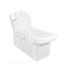 Массажная и спа кушетка Azzurro Krystal 370-3 4 Strong, белая, с подогревом