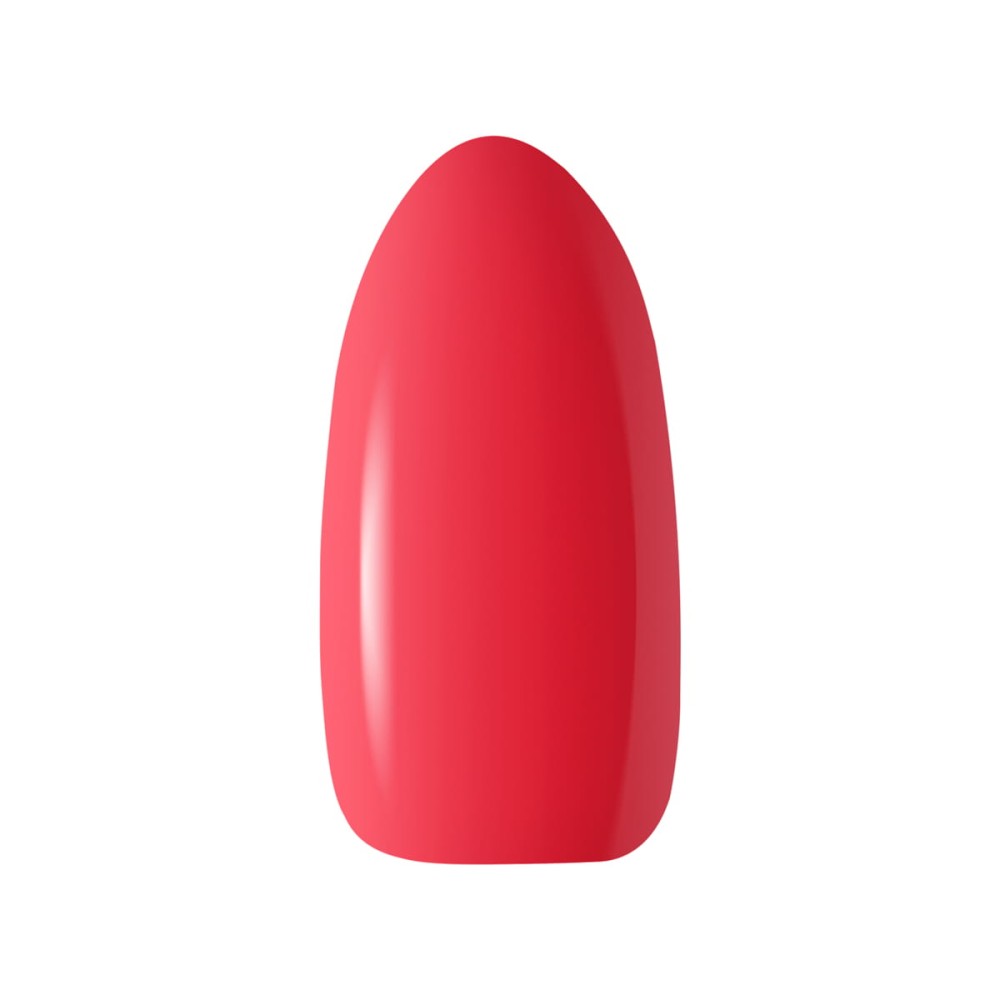 OCHO NAILS RED 201 - Стойкий гибридный гель лак для ногтей, 5ml (147367)